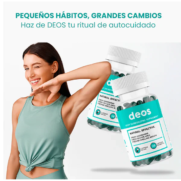Desodorante interno DEOS® – Frescura Total desde Adentro