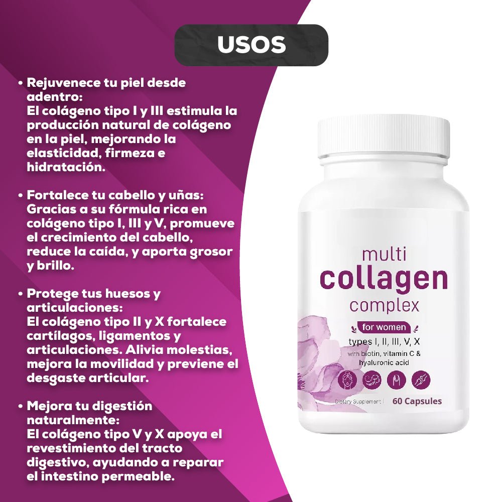 Micro Ingredients Multi Collagen Complex: Belleza y Bienestar desde Ad –  Homazon