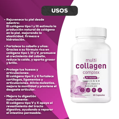 Micro Ingredients Multi Collagen Complex: Belleza y Bienestar desde Adentro
