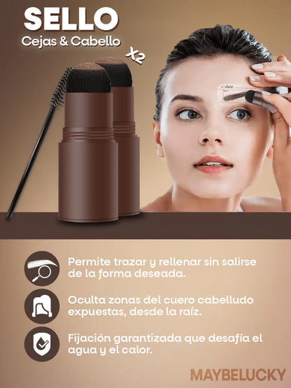 Sello Maybelucky con 3 Plantillas – Cejas Perfectas en Segundos paga 1 y lleva 2
