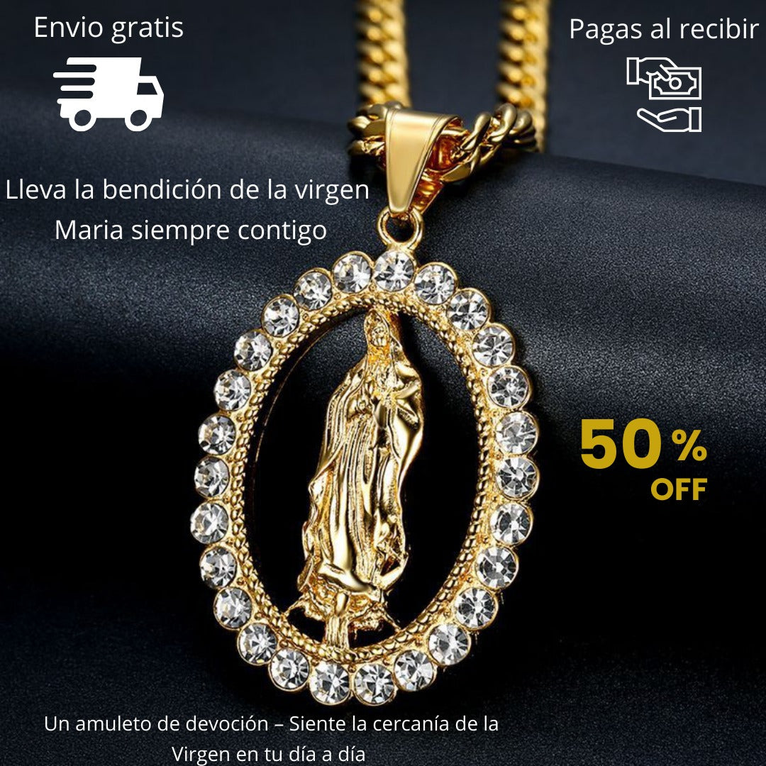 Collar de la Virgen María®: Lleva contigo la protección y bendición🙏