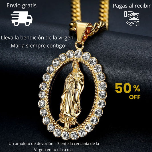 Collar de la Virgen María®: Lleva contigo la protección y bendición🙏