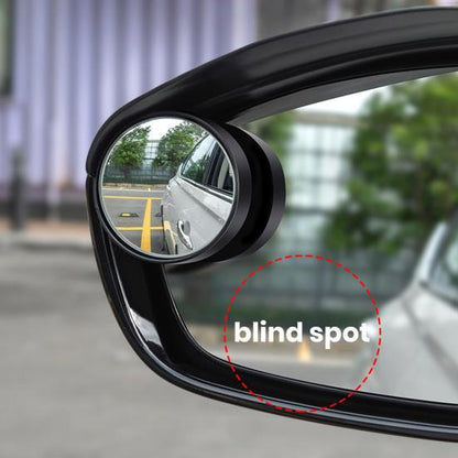 🚘Espejos 2 piezas Antipunto Ciego + Visera Antilluvia – Maneja más seguro en cualquier clima🌟