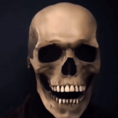 🎃💀Realismo que asusta - Mascara de calavera que marca la diferencia🔥🎭