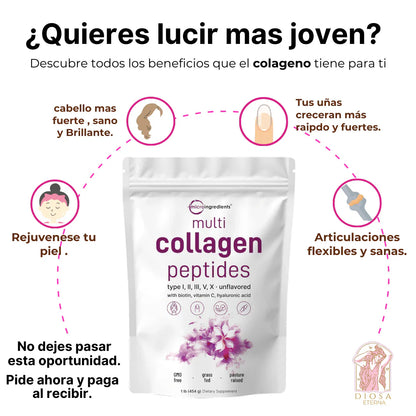 Multi Collagen Peptidos de Colageno: Belleza y Bienestar desde adentro