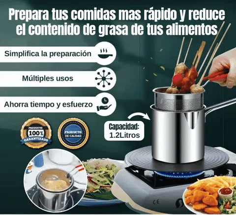 OLLA FREIDORA MULTIFUNCIONAL: LA REVOLUCION EN TU COCINA 🔥