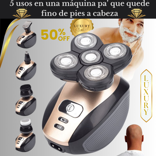 Tecnología premium 5 en 1 para un afeitado sin límites®.