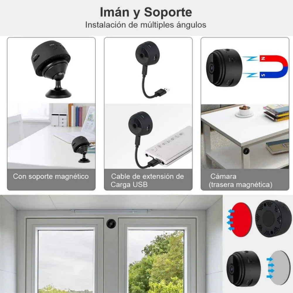 Camara Mini Espia con Wifi: Tu Aliada Invisible para una Seguridad Completa