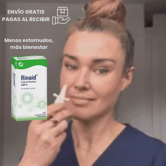 Respira mejor en segundos con Rinaid®: El spray nasal que alivia rápidamente la congestión